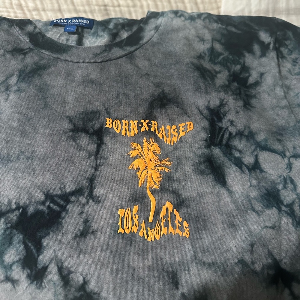 Born x Raised LS Tee tied dye in perfect condition XXL